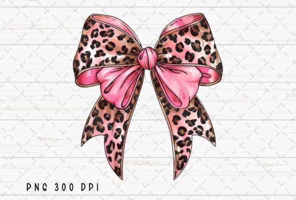 Coquette Pink Leopard Bow Girls PNG: A Designer's Guide to This Bold Pattern