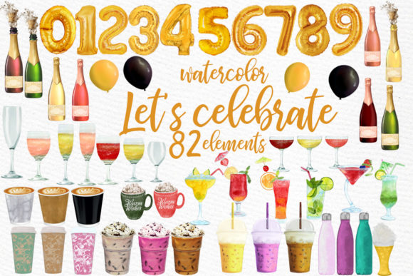 Drinks Clipart Champagne Bottles: A Designer's Toast to Elegance