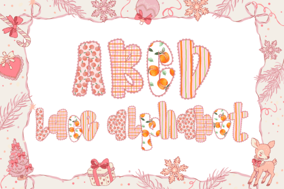 Elevate Your Projects with Preppy Lace Letters Coquette Alphabet_12