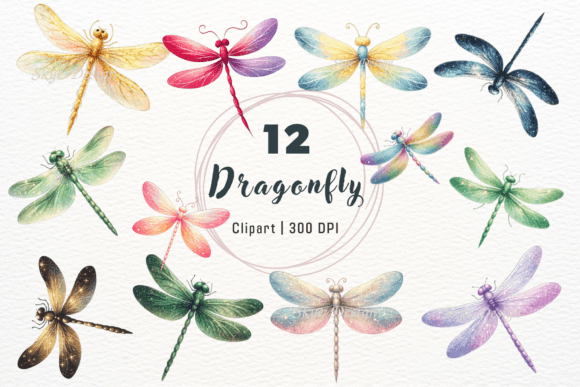 Watercolor Dragonfly Clipart PNG: Elevate Your Creative Projects