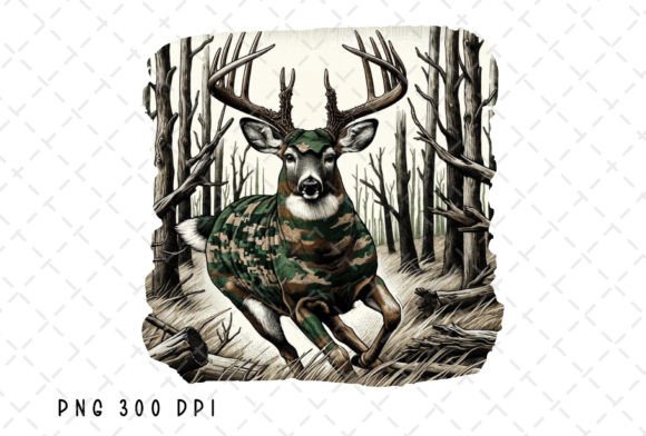 Whitetail Deer Wilderness Hunting PNG: Capture the Spirit of the Hunt